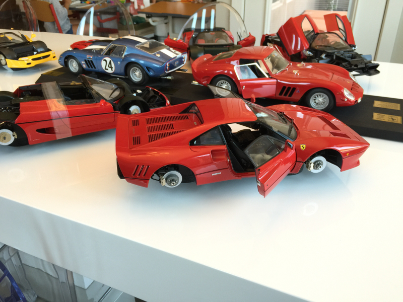 Illustration for article titled Ferrari in 1/12 scale